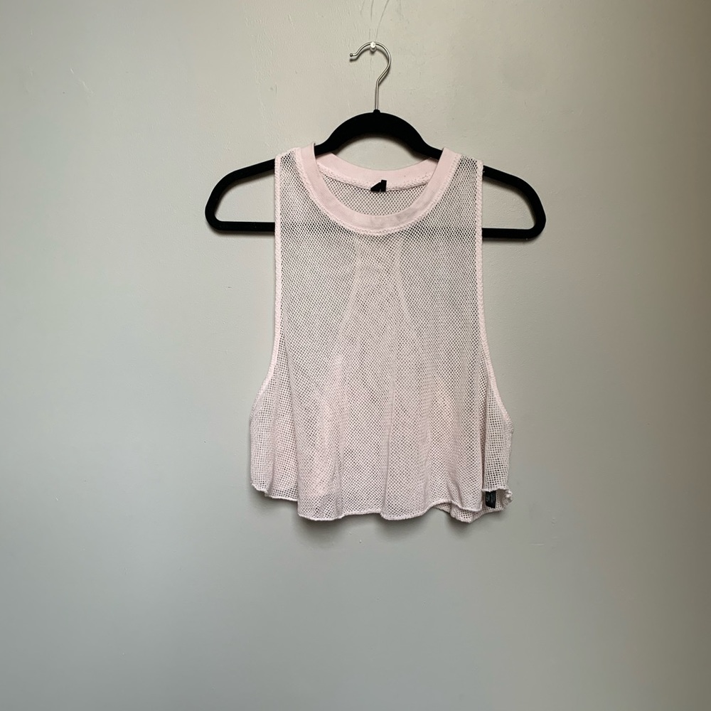 Urban Outfitters Mesh Muscle Racer Back Tank Top⚡️